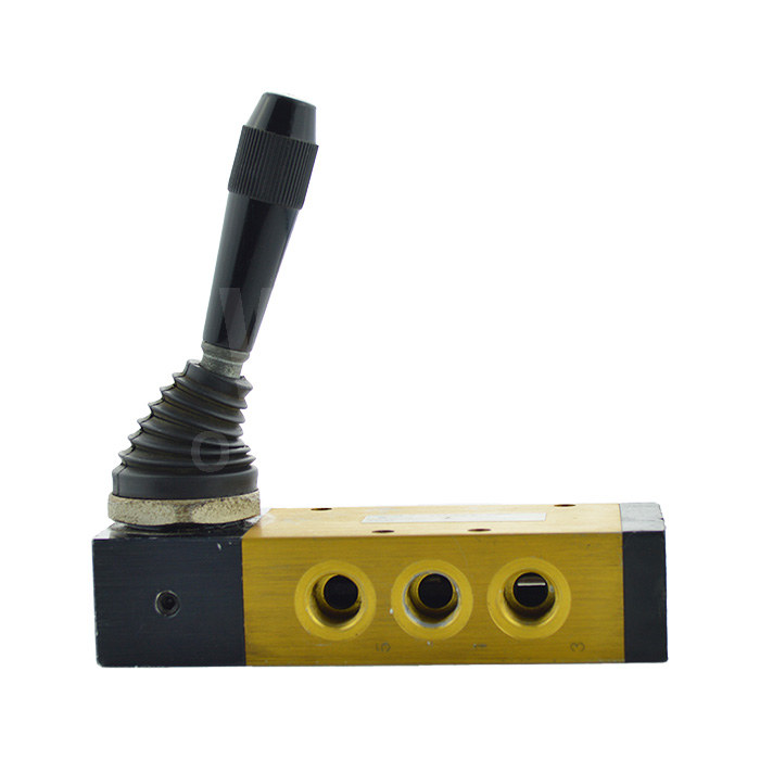 Series 212 Lateral Lever Spring Return & 2 Position, 3/2 & 5/2 - 1/2"