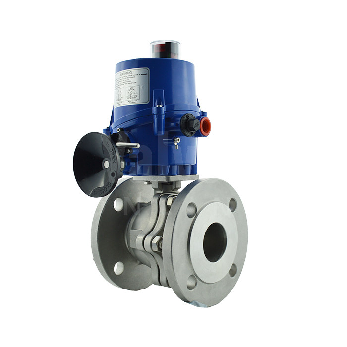 Electric Actuated Economy Stainless Steel PN16 Ball Valve