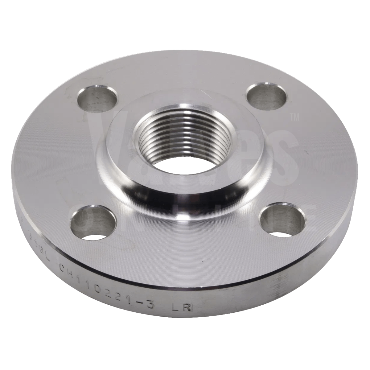 316L Stainless Steel BSPP Threaded Flange - PN6/4
