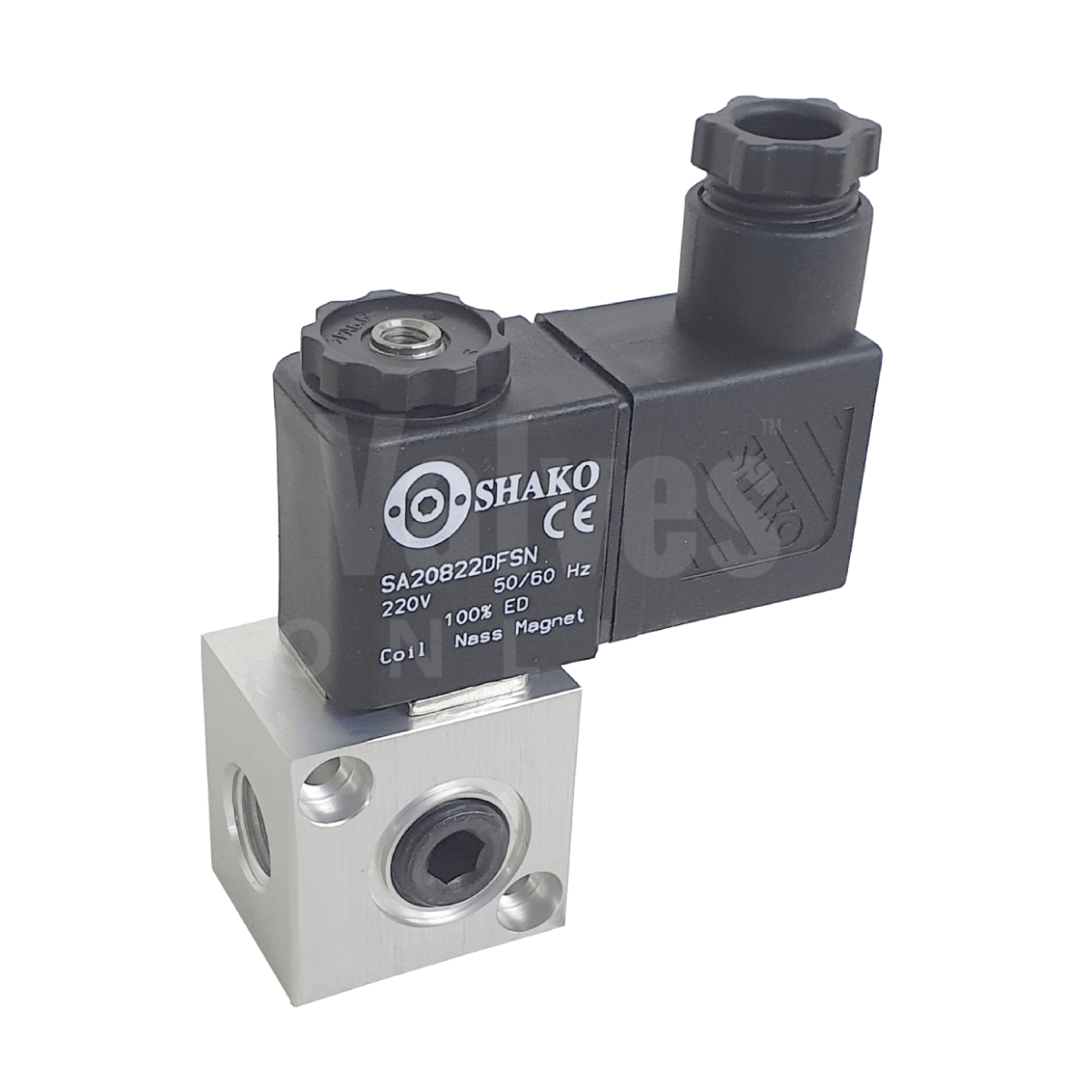 Economy ATEX Aluminium 3/2 Normally Closed Solenoid Valve Manifold
