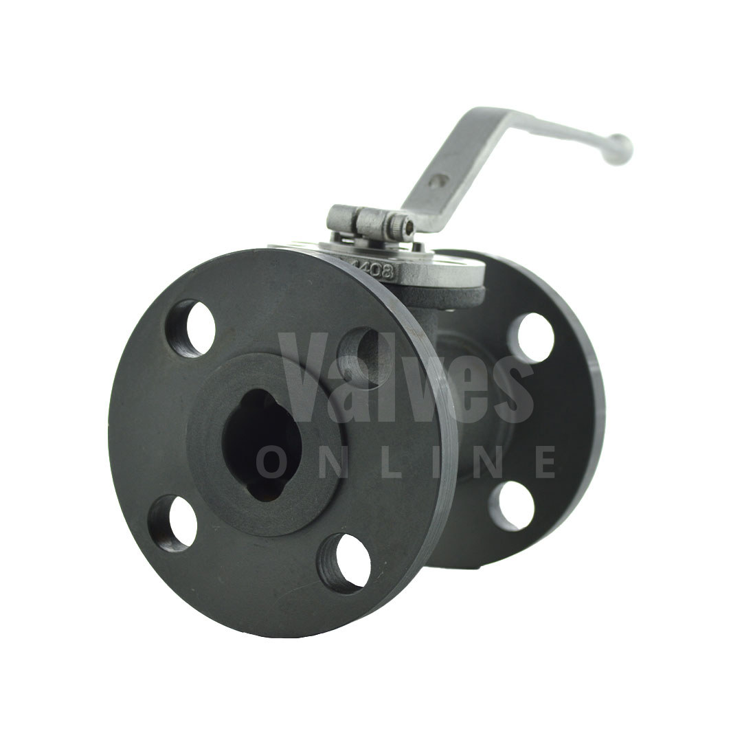 PEKOS Carbon Steel Reduced Bore Flanged ANSI 300 Ball Valve
