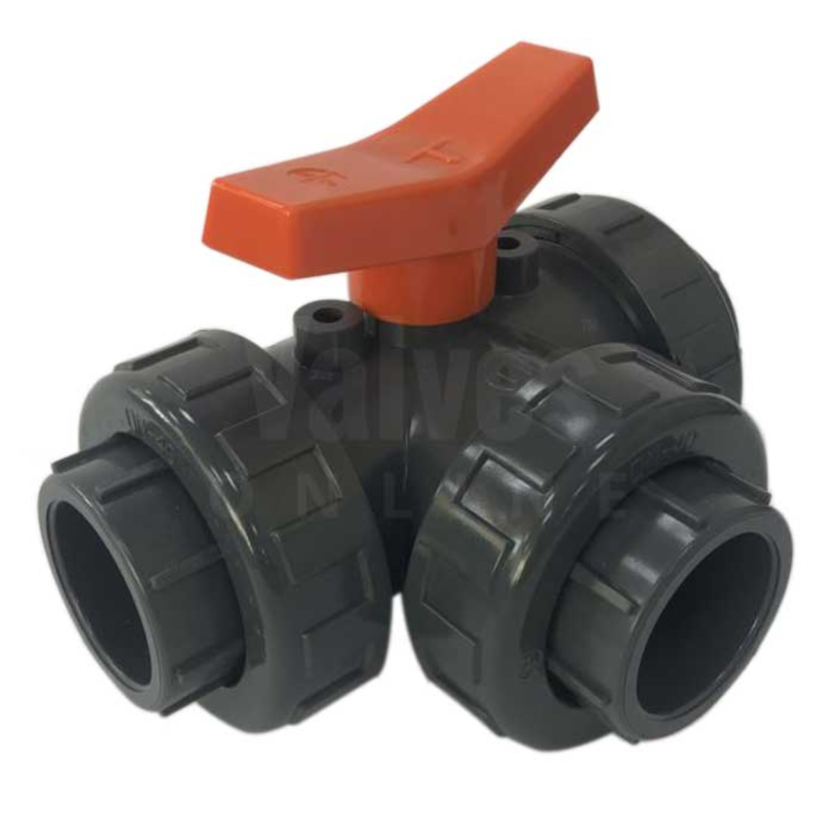 3 Way PVC-U Ball Valve - L or T Port