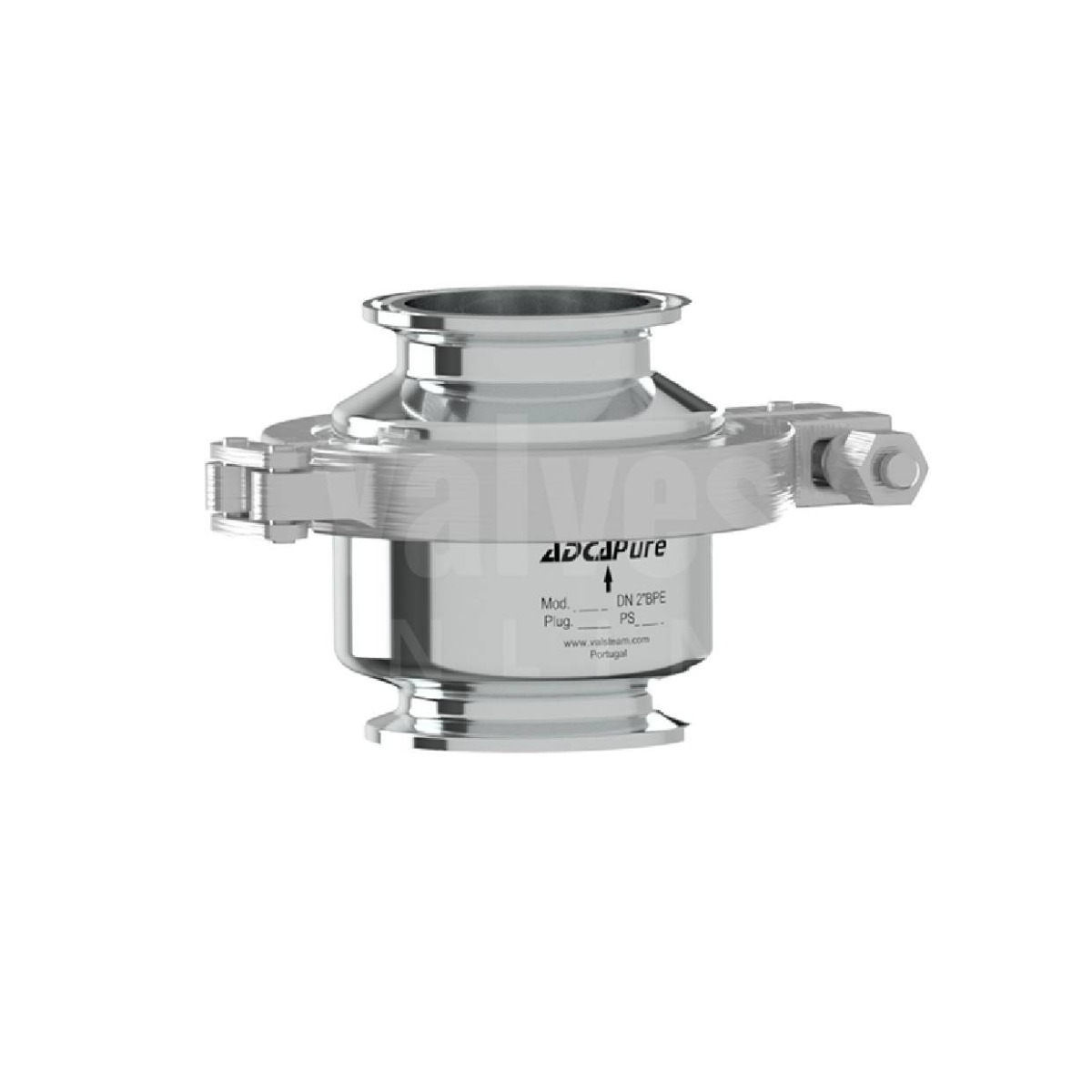 ADCA Pure SRT10 Sanitary Check Valve - Clamp ASME BPE