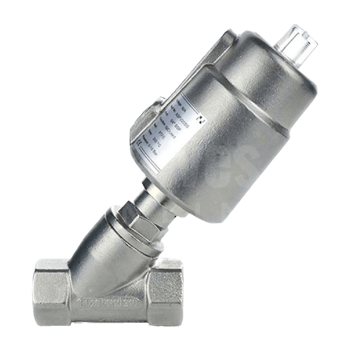 Economy Angle Seat Piston Valve - Normally Open