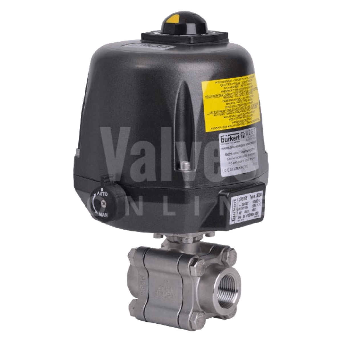 ATEX Series 88 Electric Actuated Screwed Ball Valve
