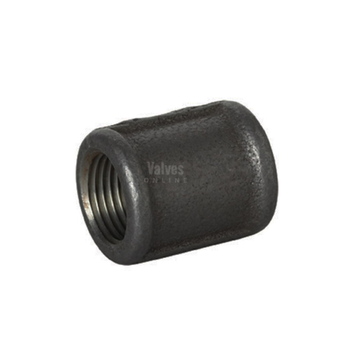 Black Malleable Iron Female Socket