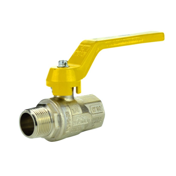 Brass Ball Valve BSI Gas Approved Male / Female