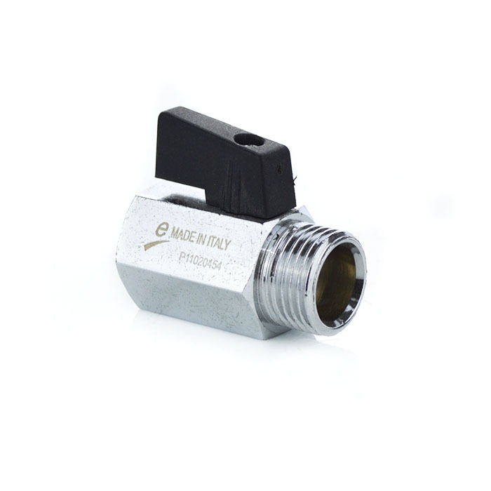 Brass Mini Ball Valve Winged Male / Female