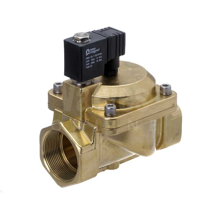 Brass Solenoid Valve Servo Assisted