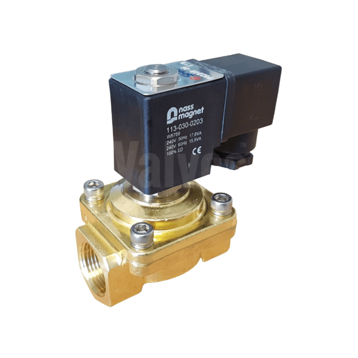 Economy WRAS Approved Brass Solenoid Valve