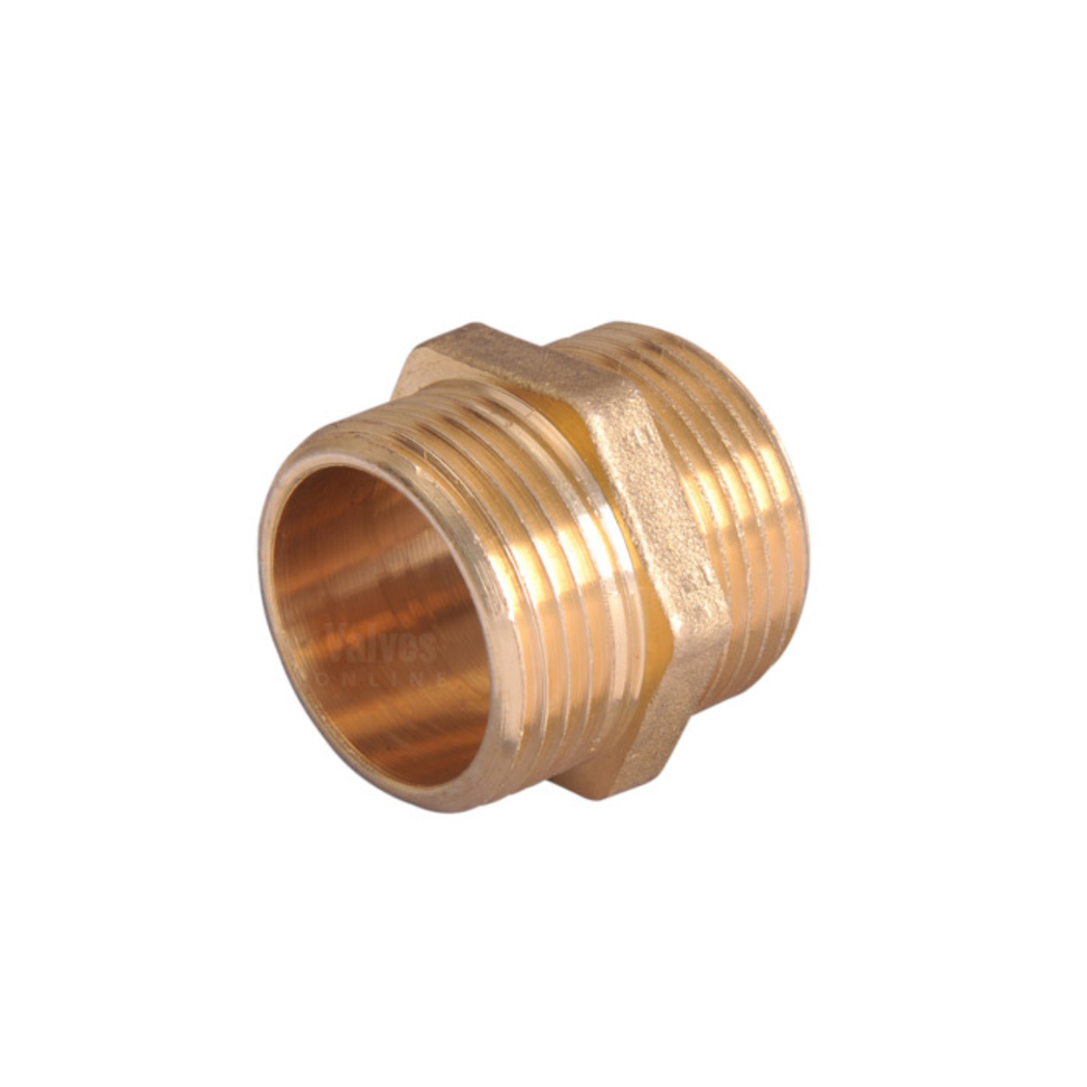 Brass Hex Nipple Fitting