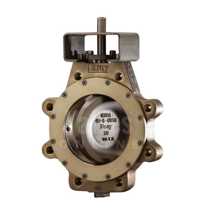 Bray Butterfly Valve Series 41 Super Duplex Double Offset ANSI 150