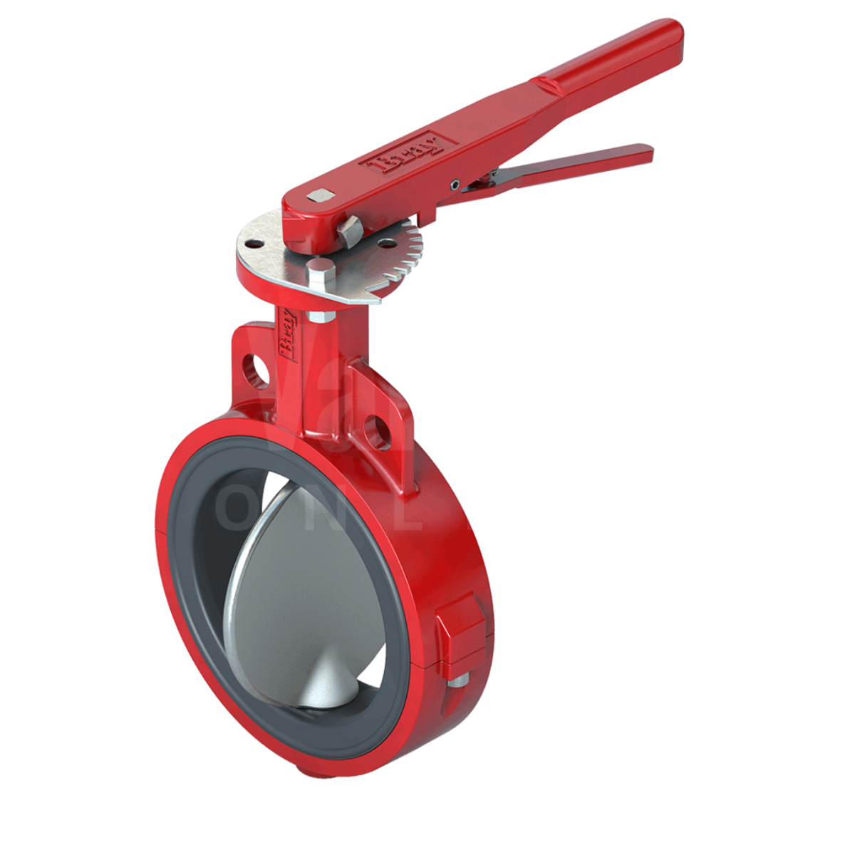 Bray Series 20 Wafer Butterfly Valve - Stainless Steel Disc & PTFE Lined HT-EPDM Liner