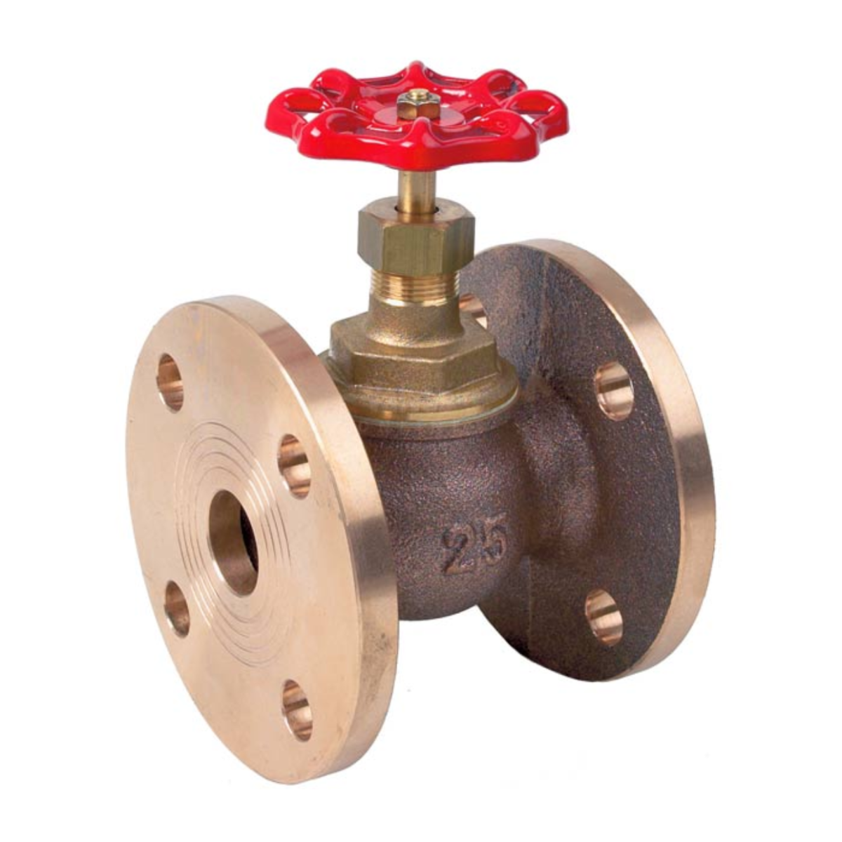 Bronze Globe Valve Flanged PN16