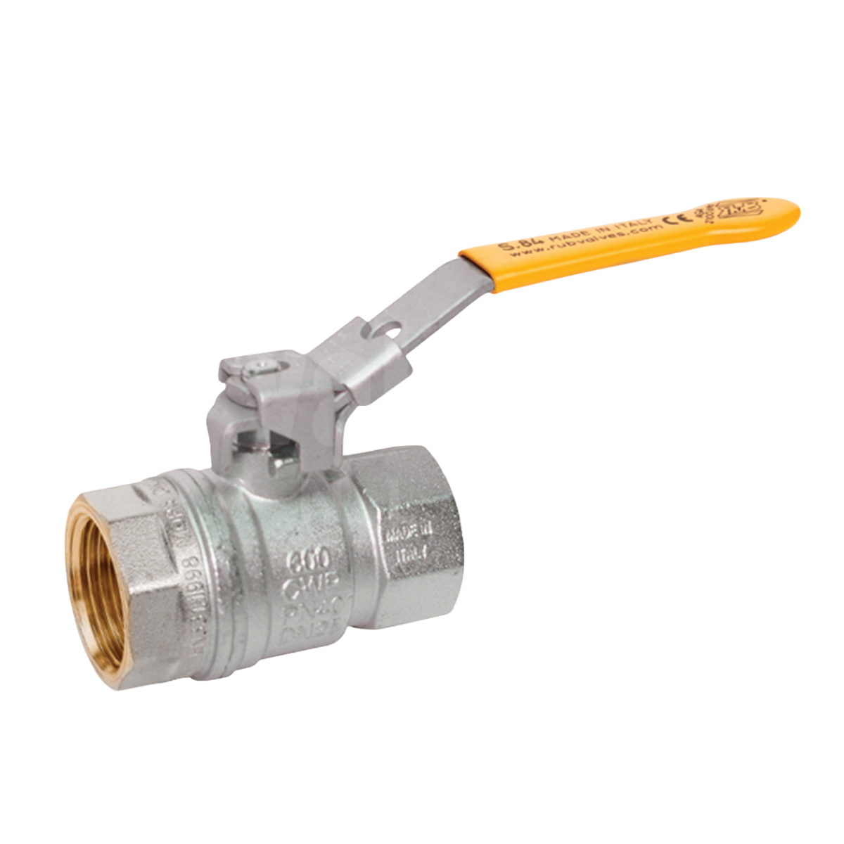 BSPP Brass EN331 Lockable HTB Gas Ball Valve