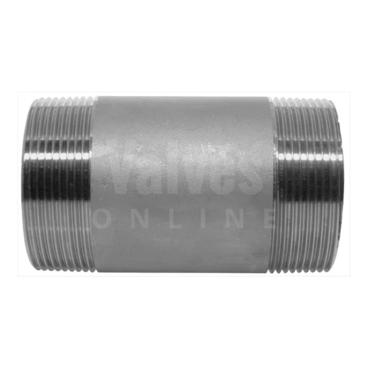 BSPT Barrel Nipple Schedule 80S 316 Stainless Steel Fitting