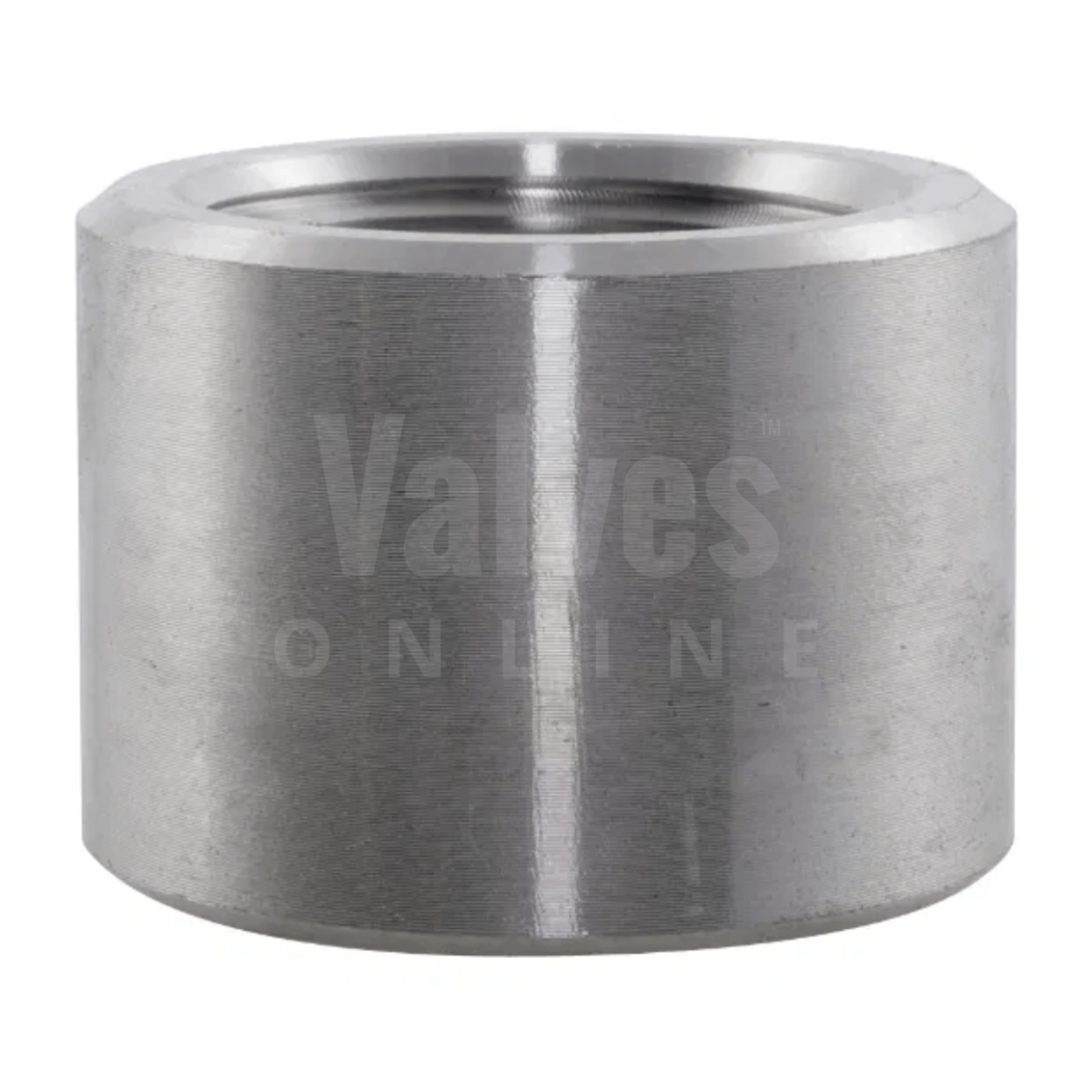 BSPT Half Coupling 3000LB 316 Stainless Steel Fitting