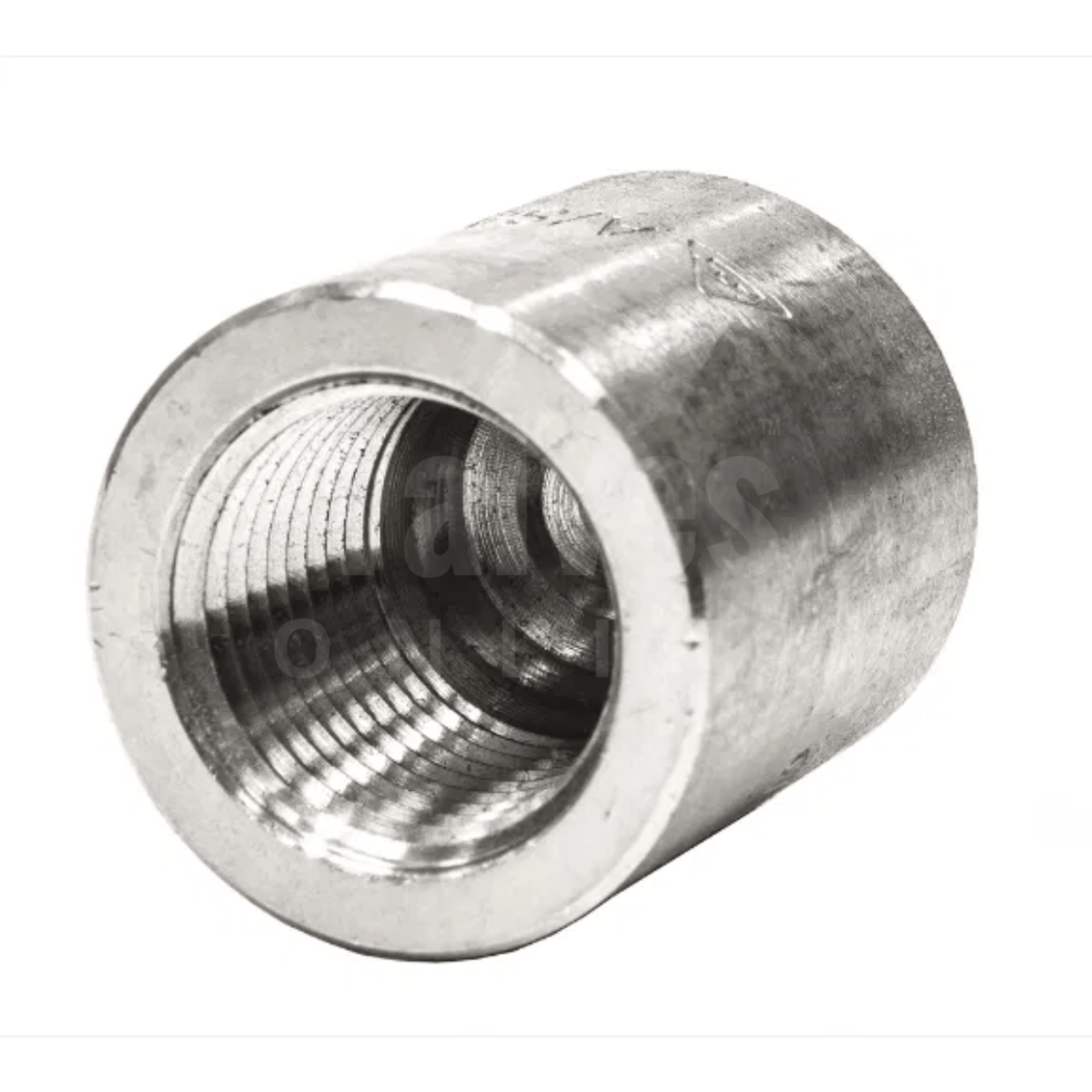 BSPT Round Cap 3000LB 316 Stainless Steel Fitting