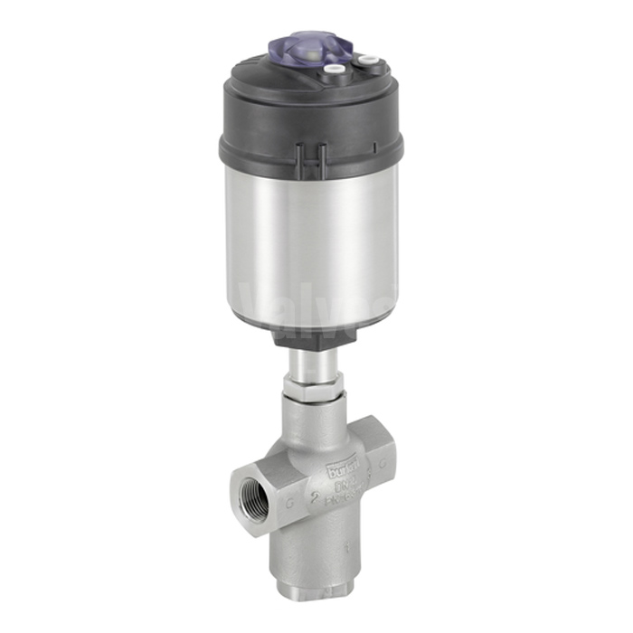 Burkert Type 2106 ELEMENT 3 Way Globe Valve