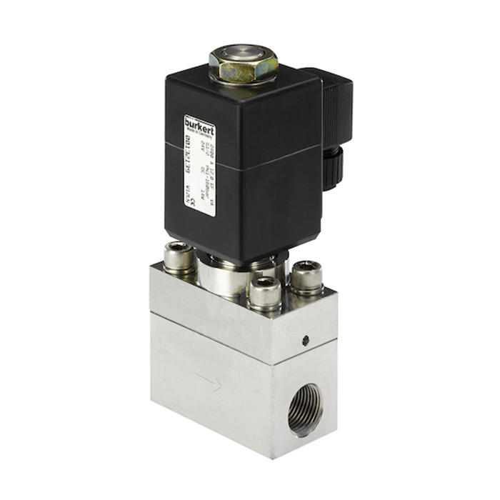 Burkert Type 2400 Stainless Steel Solenoid Valve