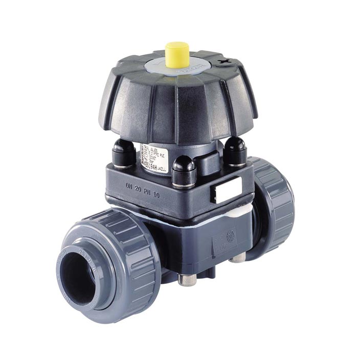 Burkert Type 3232 Manual Plastic Diaphragm Valve