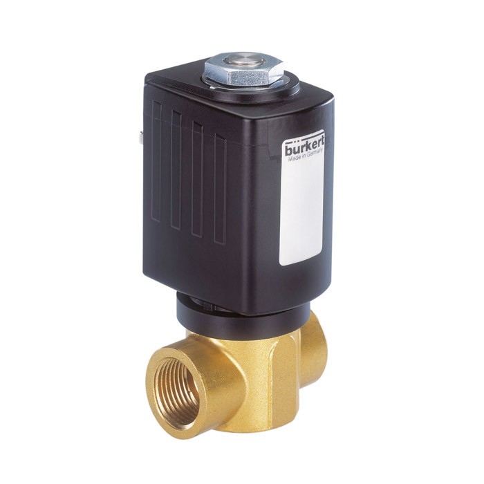 Burkert Type 6027 Brass Solenoid Valve