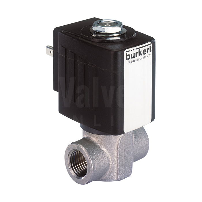 Burkert Type 6027 Stainless Steel Solenoid Valve