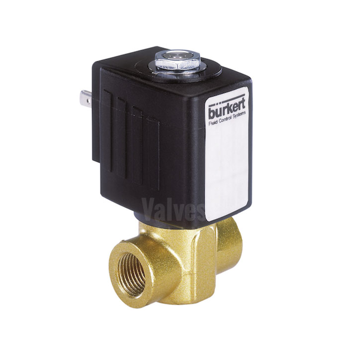 Burkert Type 6240 Brass Solenoid Valve