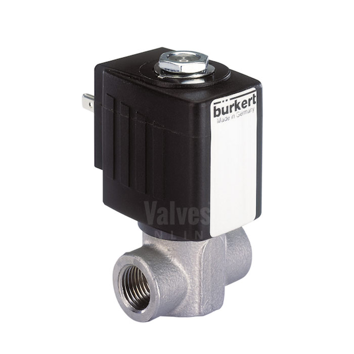 Burkert Type 6240 Stainless Steel Solenoid Valve