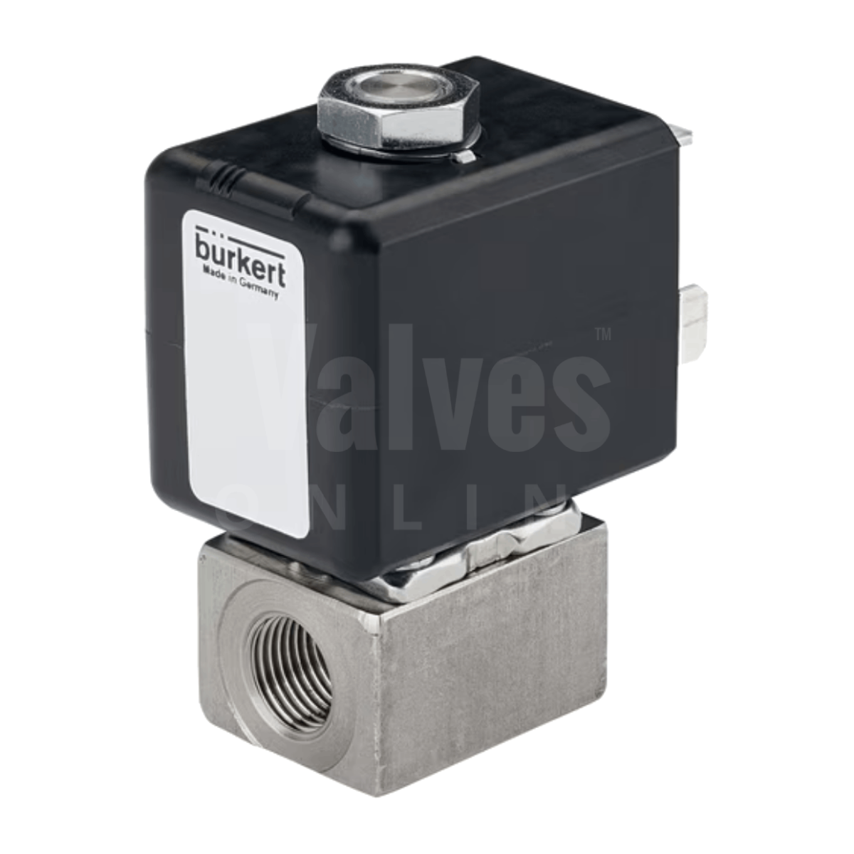 Burkert Type 7011 Stainless Steel Solenoid Valve