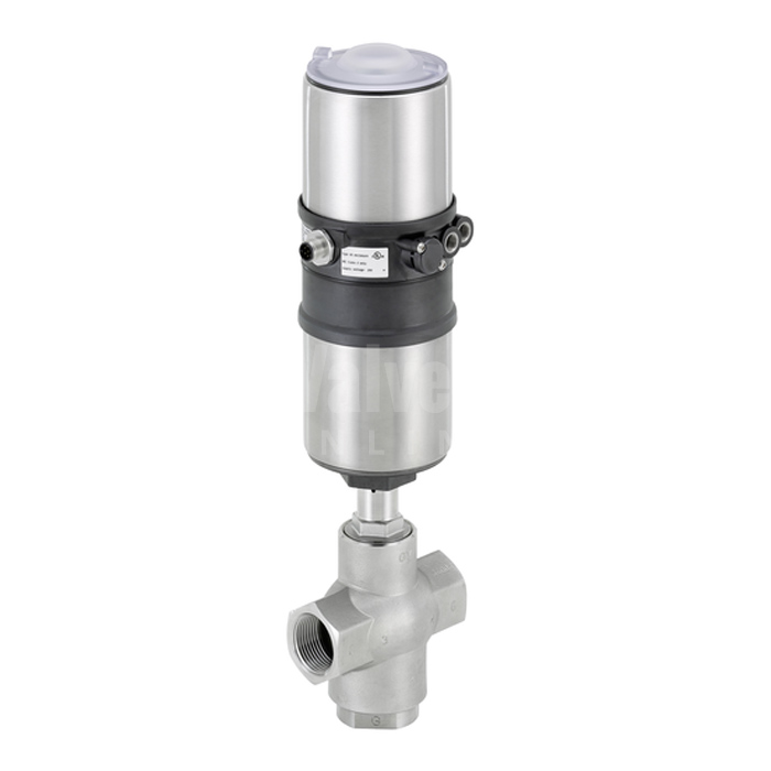 Burkert Type 8801 ELEMENT 3 Way Globe Valve System