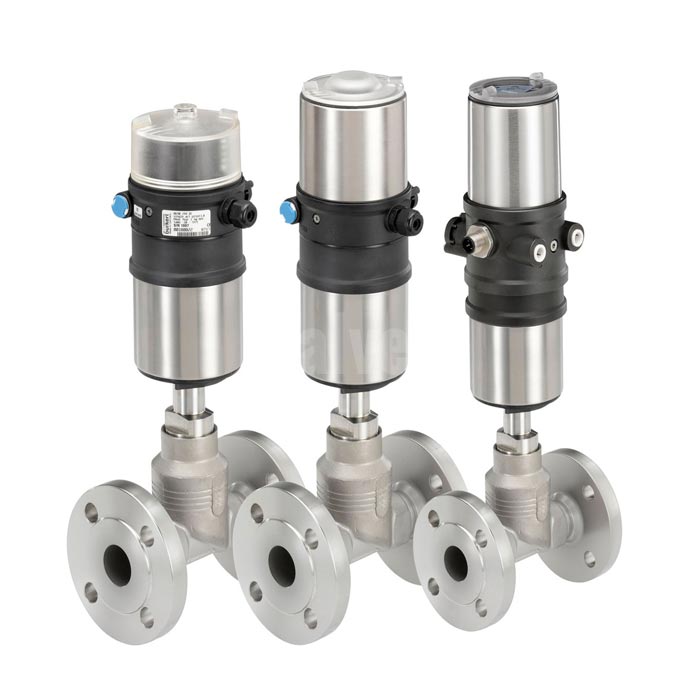 Burkert Type 8801 ELEMENT Globe Valve System for Steam and Gas