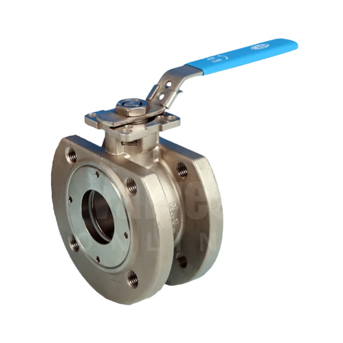 Wafer Flanged ANSI 150 Ball Valve