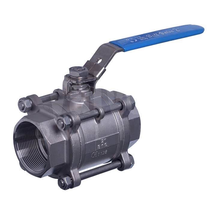Economy Ball Valve Series 50LC 3 Piece Full Bore Female / Female