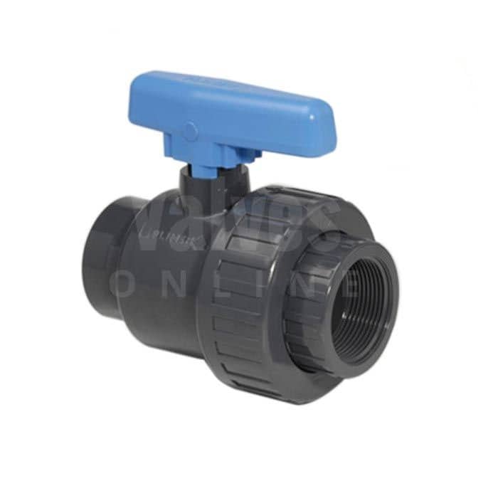 PVC-U Economy Single Union Ball Valve