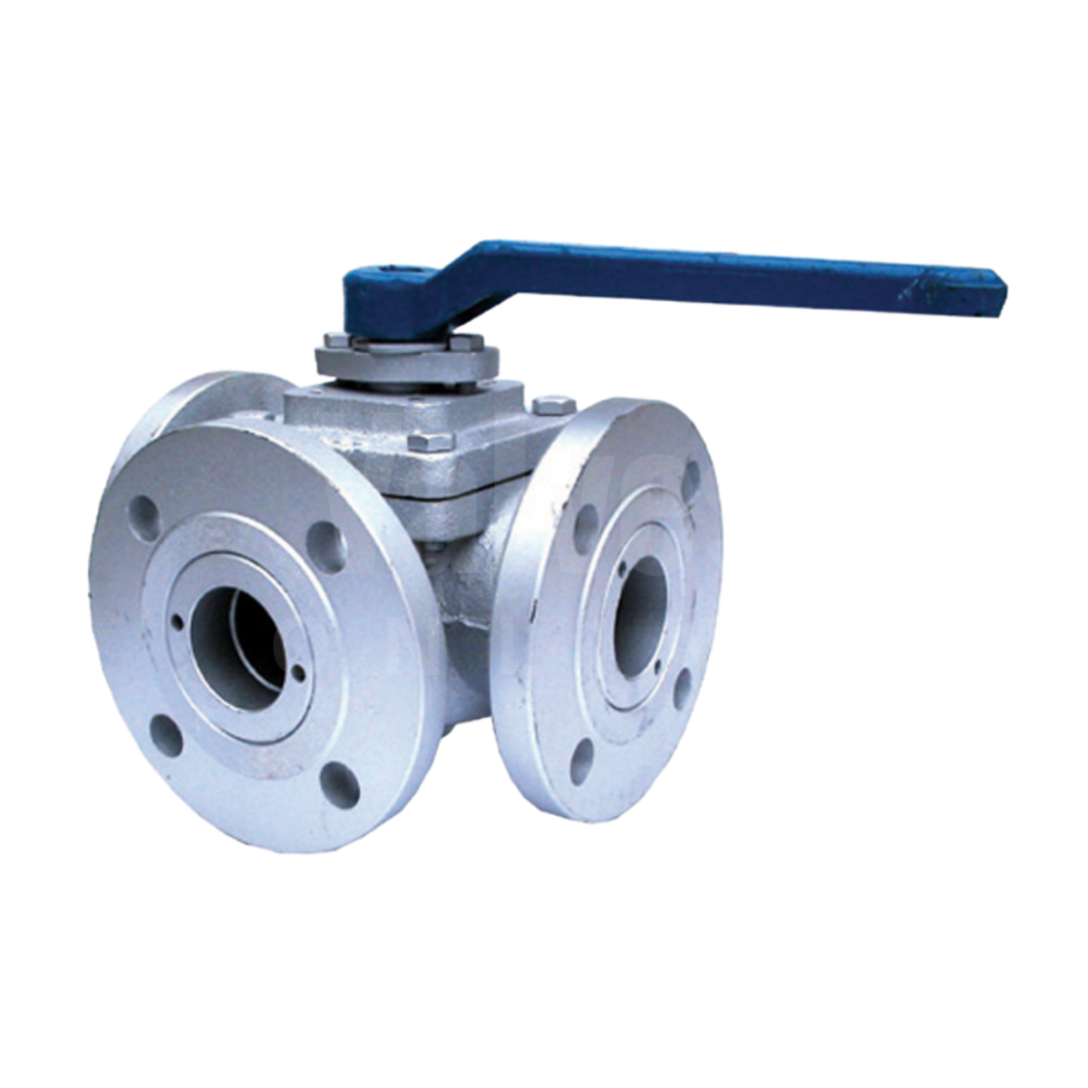 Cast Iron Ball Valve 3 Way Flanged PN16