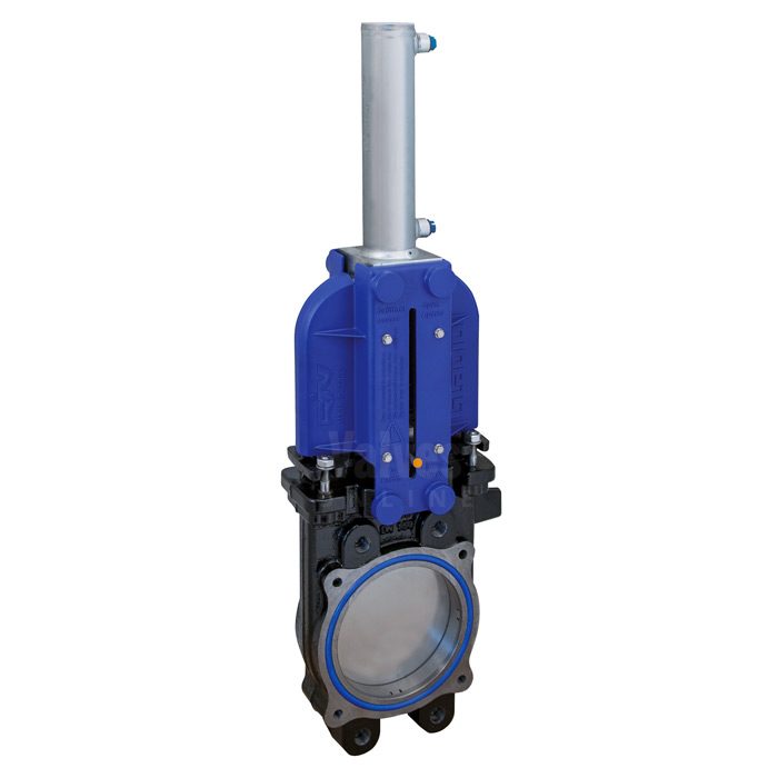 Cast Iron Knife Gate Valve ANSI 150 Hydraulically Operated