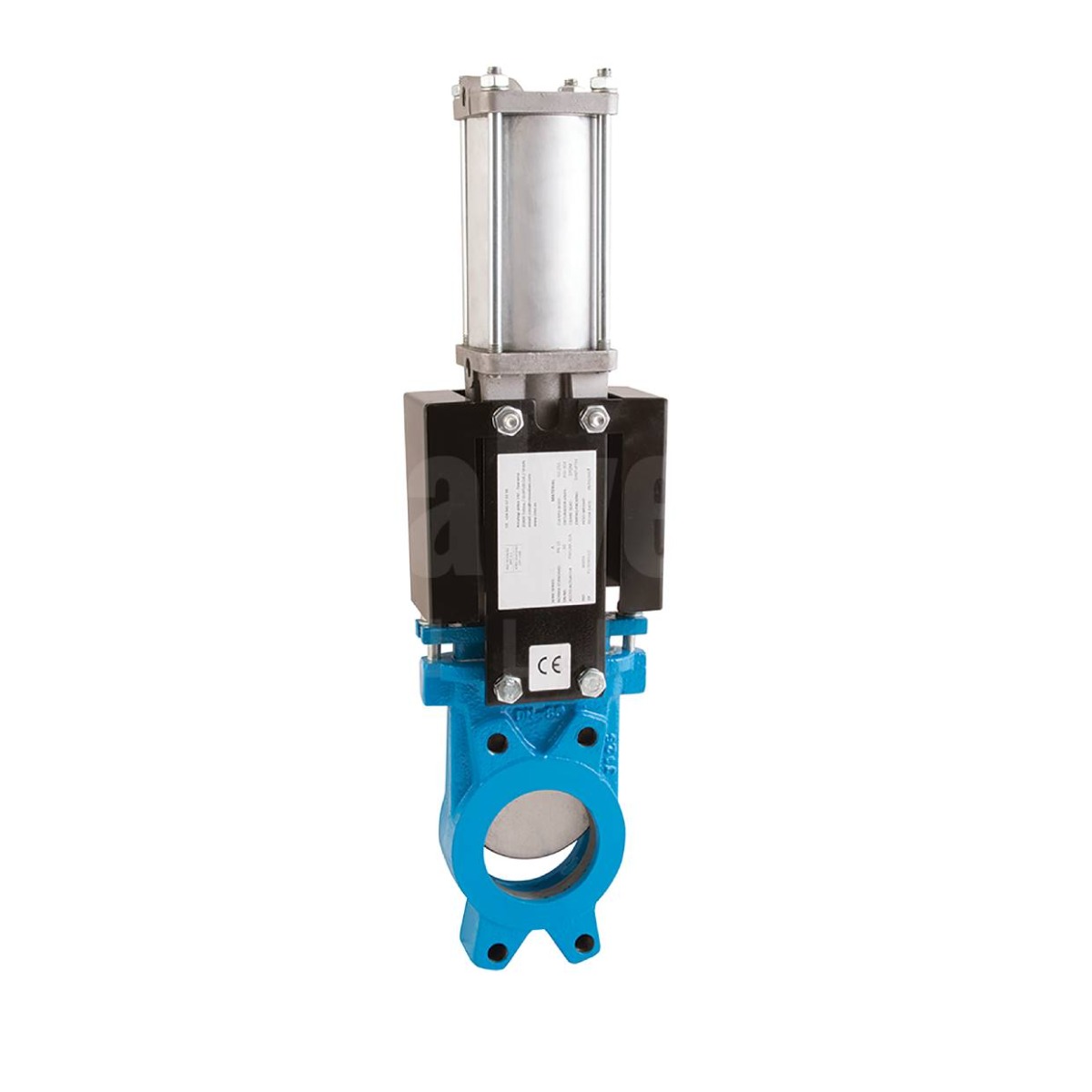 CMO Cast Iron Uni-directional Double Acting Knife Gate Valve