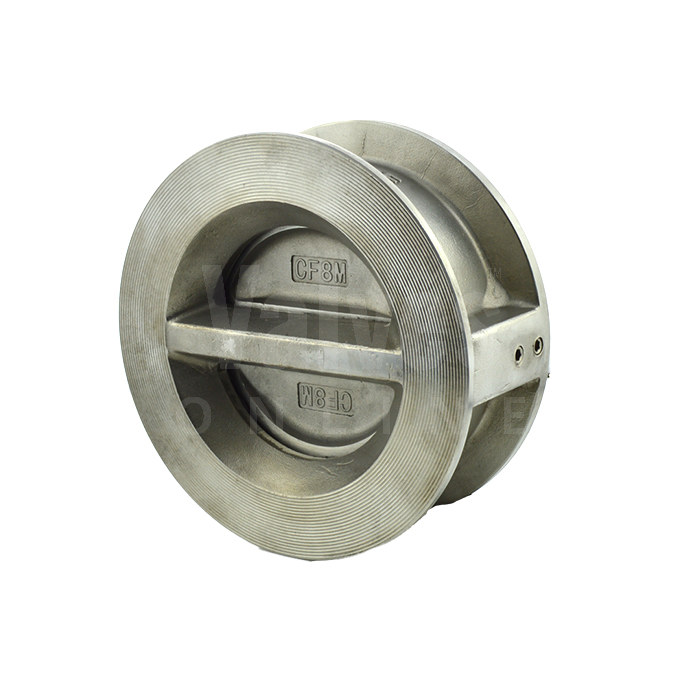 Stainless Steel Dual Plate Check Valve Wafer Pattern PN25