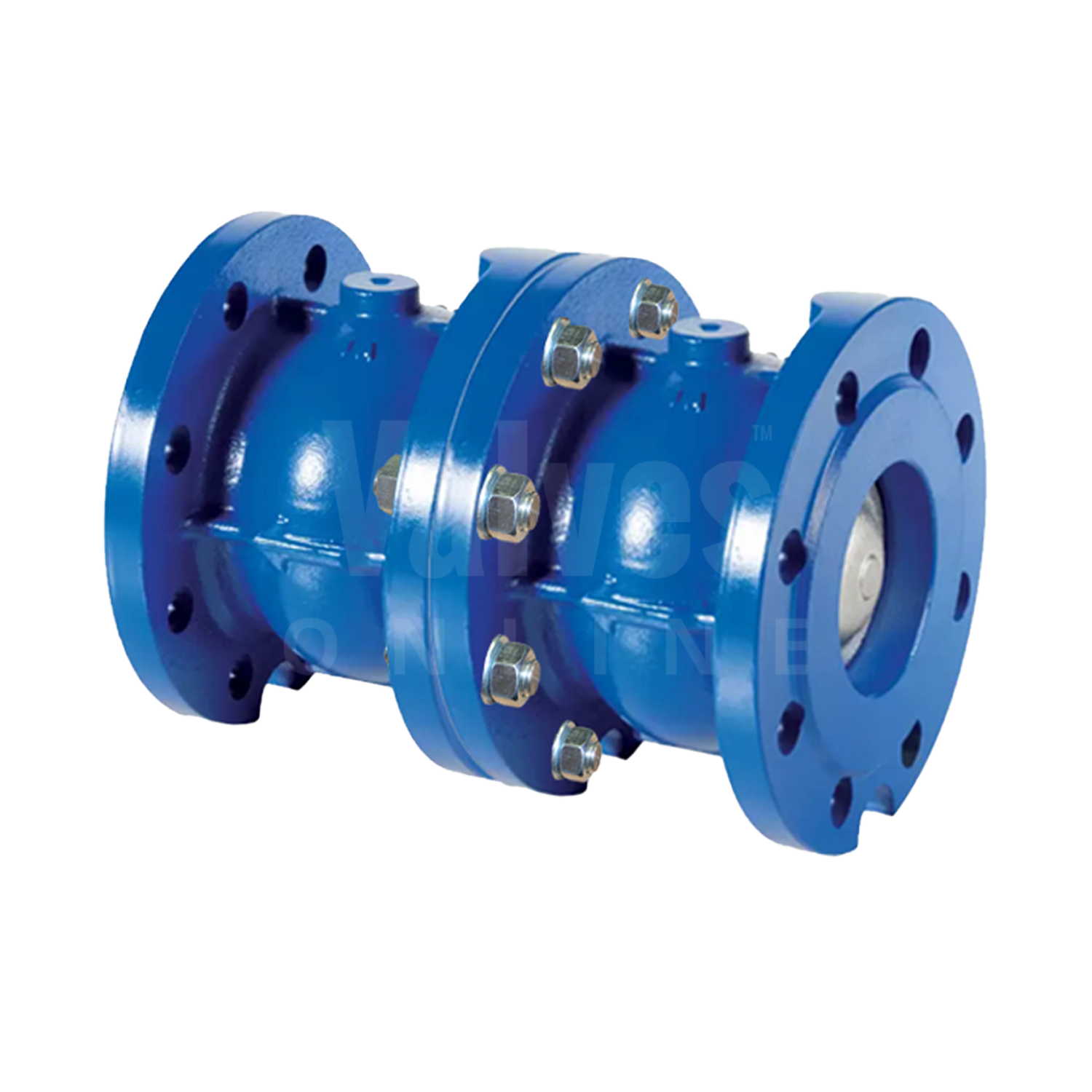 Flanged PN16 Axial Disc Double Check Valve
