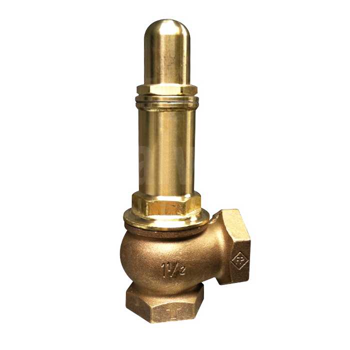 Economy Brass/Bronze Spring Pressure Relief Valve – Metal Seat, Dome Top