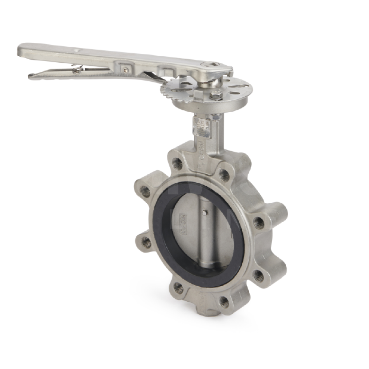 Economy PN16 Lugged Stainless Steel Butterfly Valve - EPDM Liner