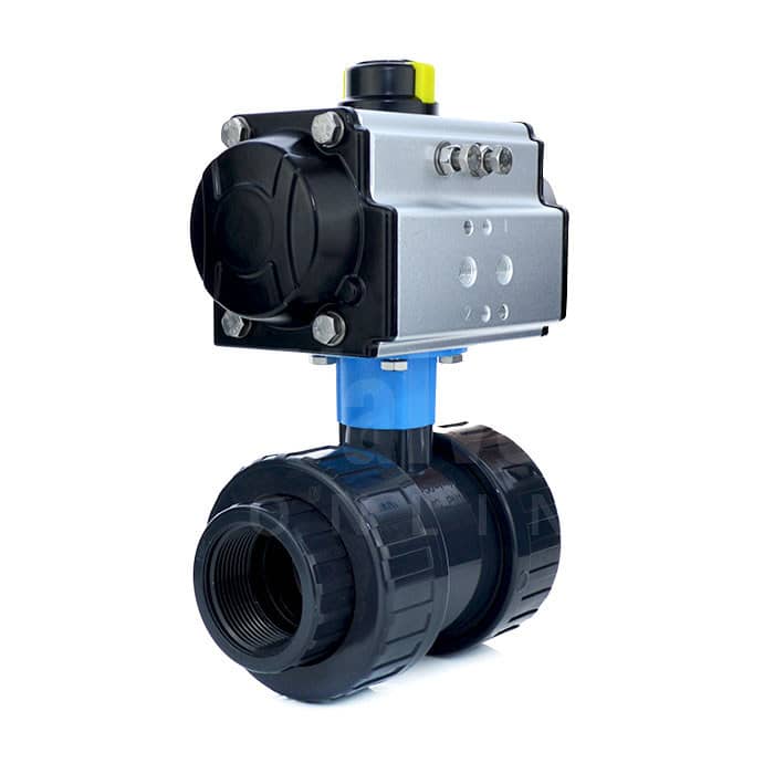 Pneumatic Actuated PVC Ball Valve