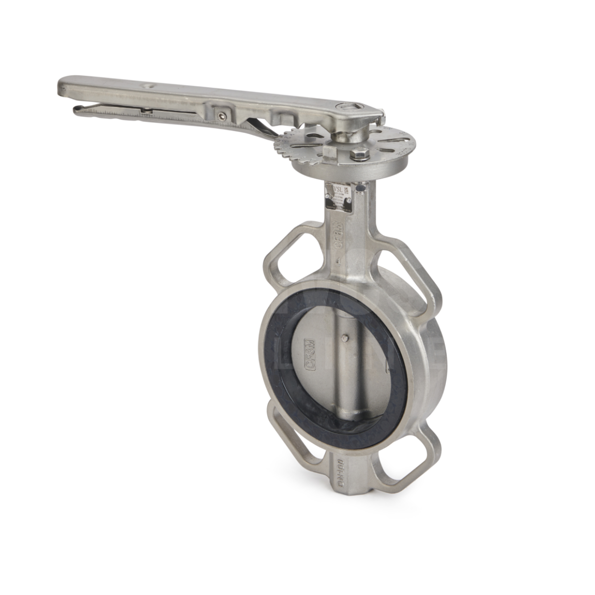Economy Stainless Steel Wafer Pattern Butterfly Valve - EPDM Liner