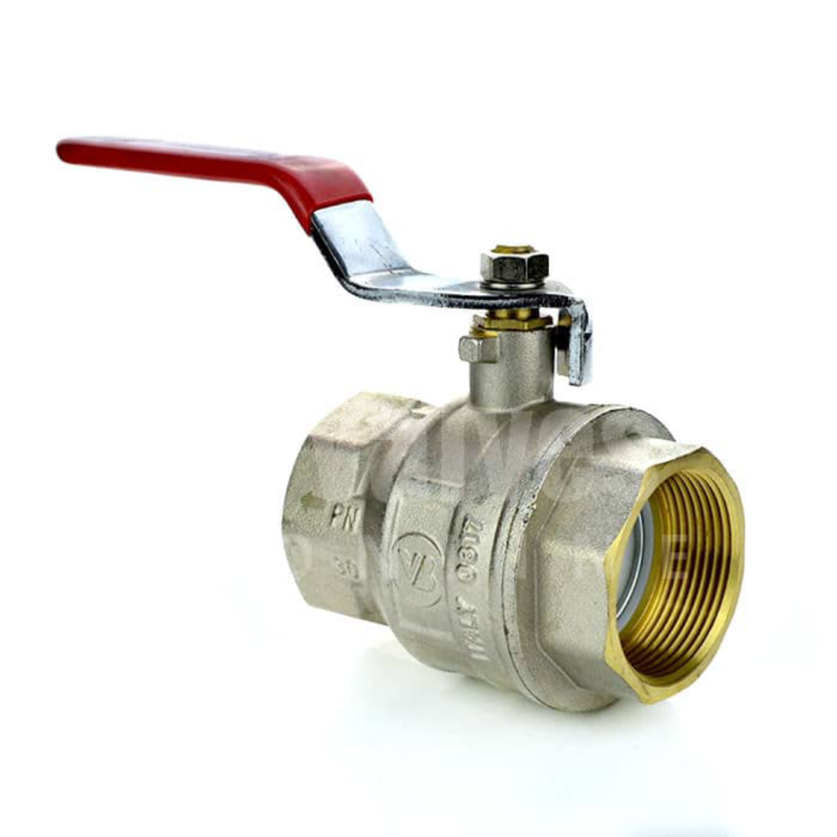 Economy Brass Ball Valve with Built-In Check Valve