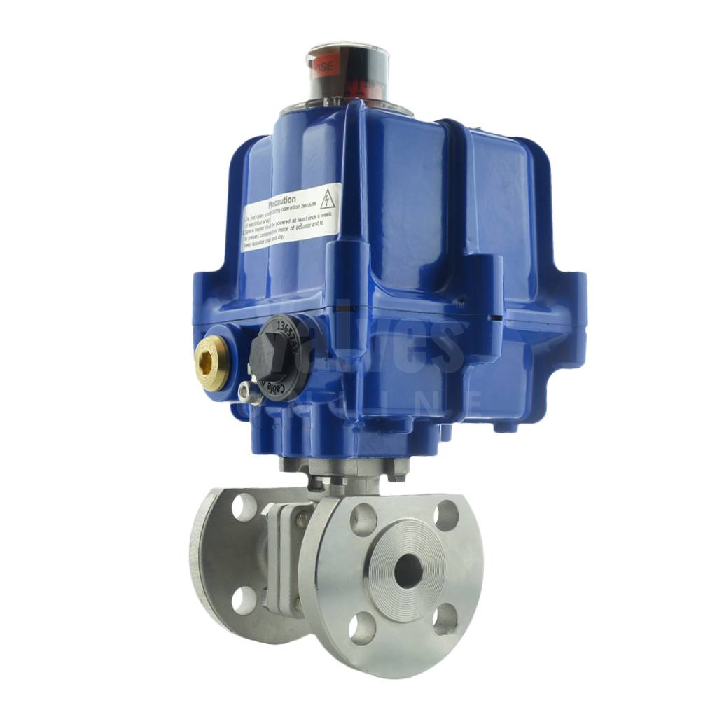 ATEX Electric Actuated ANSI 150 Mars 90D Ball Valve
