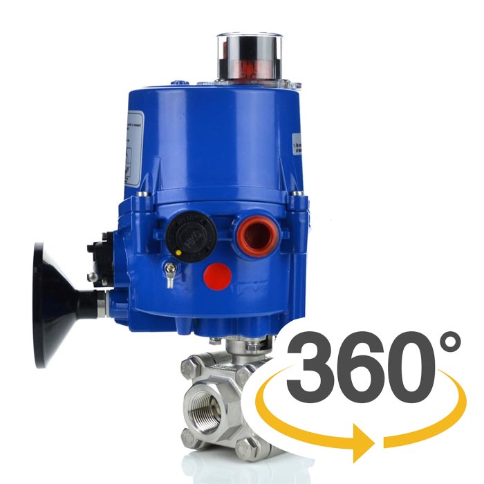 Electric Actuated Series 88 Heavy Duty Ball Valve
