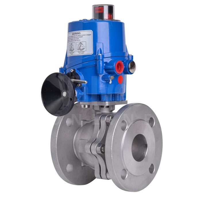Electric Actuated Stainless Steel ANSI 300 Ball Valve – Mars Series 90D