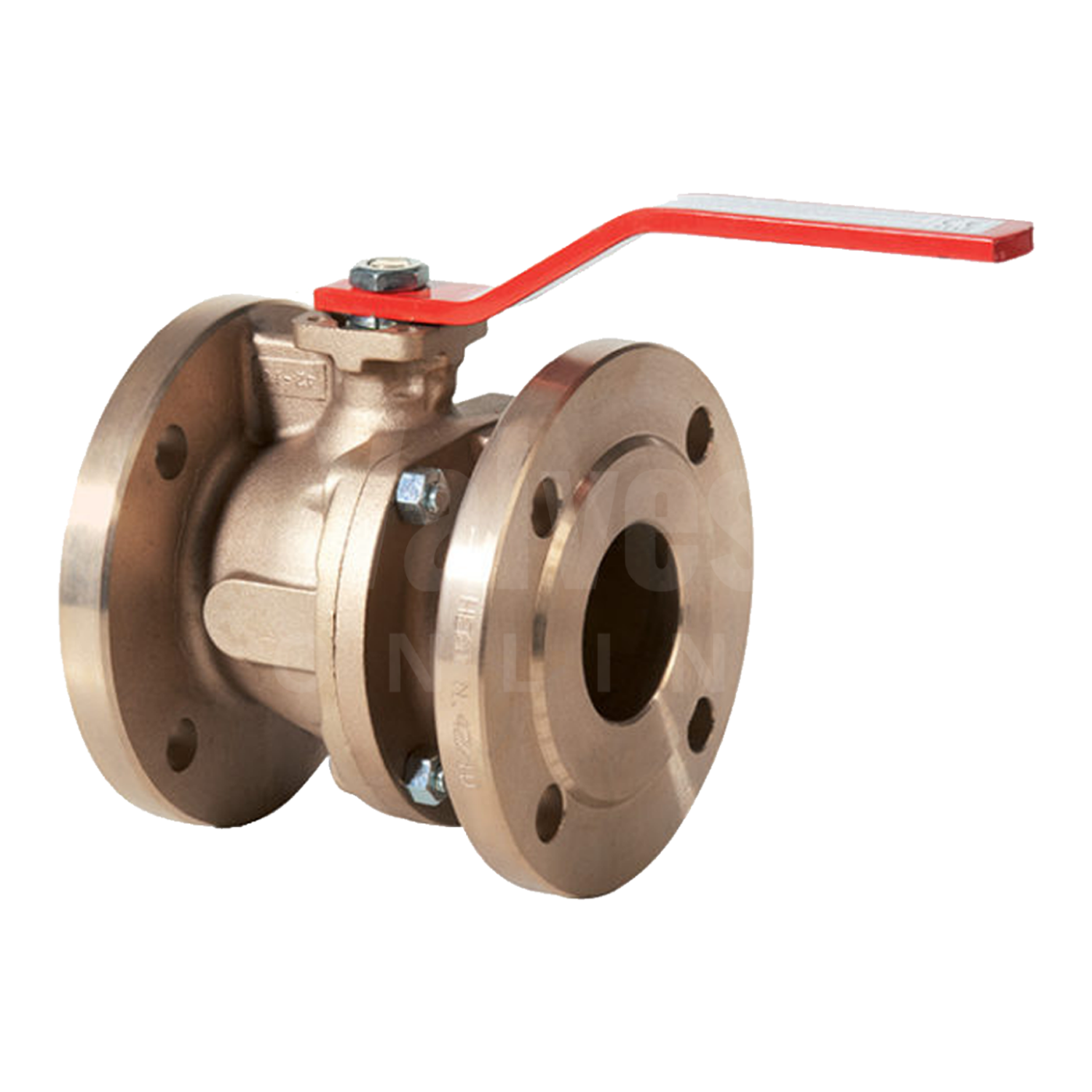 Flanged PN16 Aluminium Bronze Ball Valve