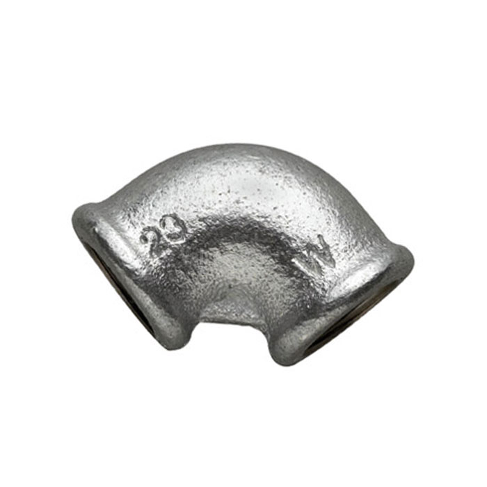 Galvanised Malleable Iron Female / Female 90° Elbow
